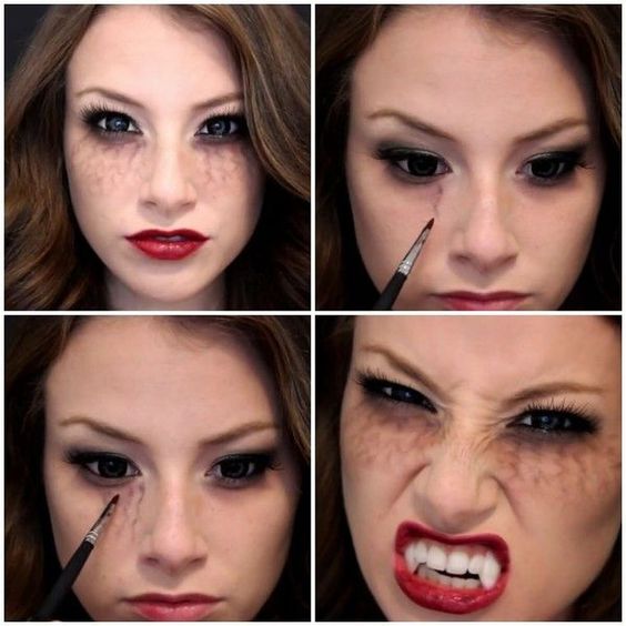maquillage vampire